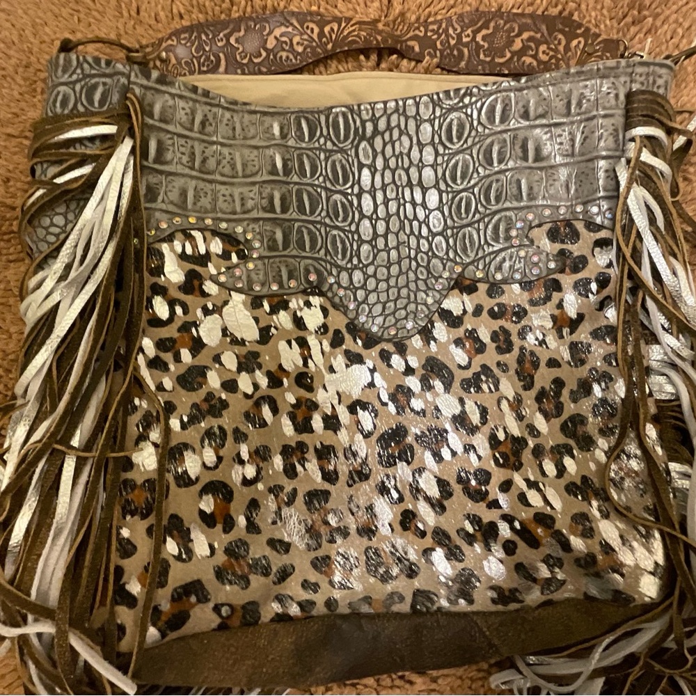 Leopard Hide Handbag